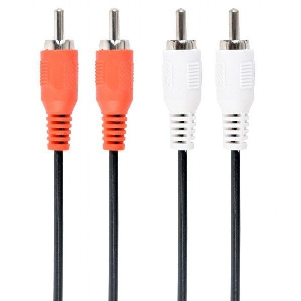 Cable RCA*2 - RCA*2, 1.8m, Cablexpert, CCA-2R2R-6 83450 фото