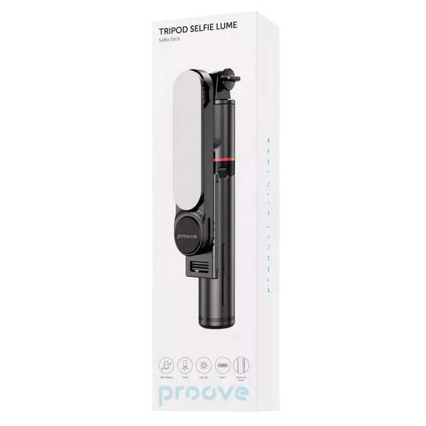 Tripod Proove Selfie Lume (1110 mm) Black 232497 фото