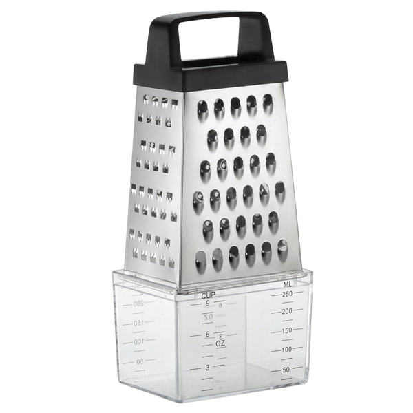 Grater with container, 4 sides RESTO 95412 140501 Imagini