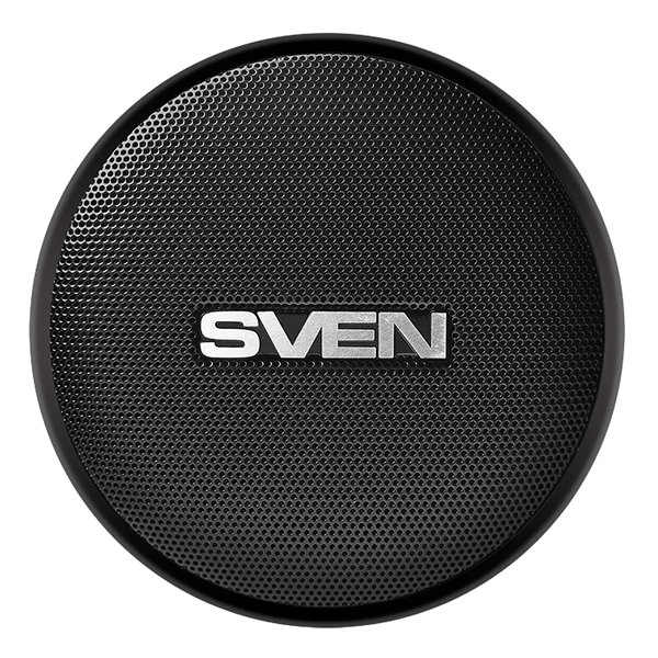 Speakers SVEN "PS-260" 10W, TWS, Bluetooth, FM, USB, microSD, 2000mA*h, Black 200676 фото