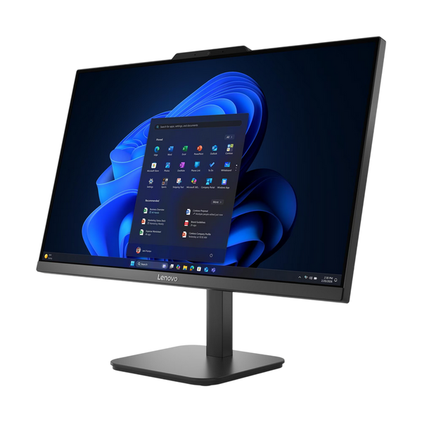 Lenovo AIO V105 Black (23.8" FHD IPS Ryzen 5 40 2.8-4.3GHz, 16GB, 512GB, wired KB&MS, No OS, 3Y warranty) 269020 фото