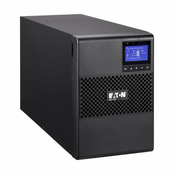 UPS Eaton 9SX1500i 1500VA/1350W Tower, Online, LCD, AVR ,USB ,RS232, Com.slot,6*C13, Ext. batt. opt. 200141 фото