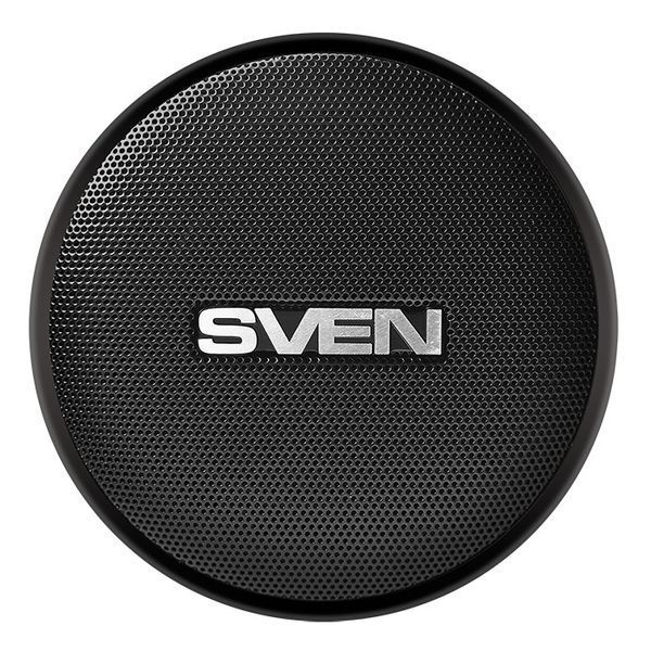 Speakers SVEN "PS-260" 10W, TWS, Bluetooth, FM, USB, microSD, 2000mA*h, Black 200676 фото