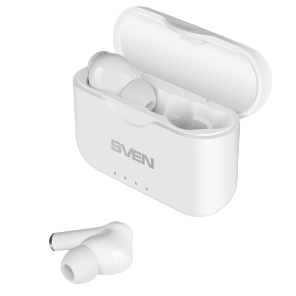 True Wireless Earphones SVEN E-701BT, White 141305 Imagini