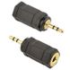 Audio adapter 3-pin*2.5 mm jack to 3-pin*3.5 mm socket, Cablexpert A-3.5F-2.5M 122837 фото 2