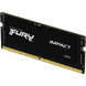 16GB DDR5-5600MHz SODIMM Kingston FURY Impact (KF556S40IB-16), CL40, 1.1V, Intel XMP 3.0, Black 205023 фото 2