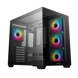 Case ATX Deepcool CG530 4F, w/o PSU, 4x120mm ARGB Вентиляторs, 2xUSB3.0, USB-C, Front & Side Tempered Glass 222095 фото 1