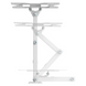 Wall Mount KIVI ''MOTION-223W'' White 23" - 43" Long Full Motion, max.30kg, VESA mm: up to 200x200mm 231140 фото 11