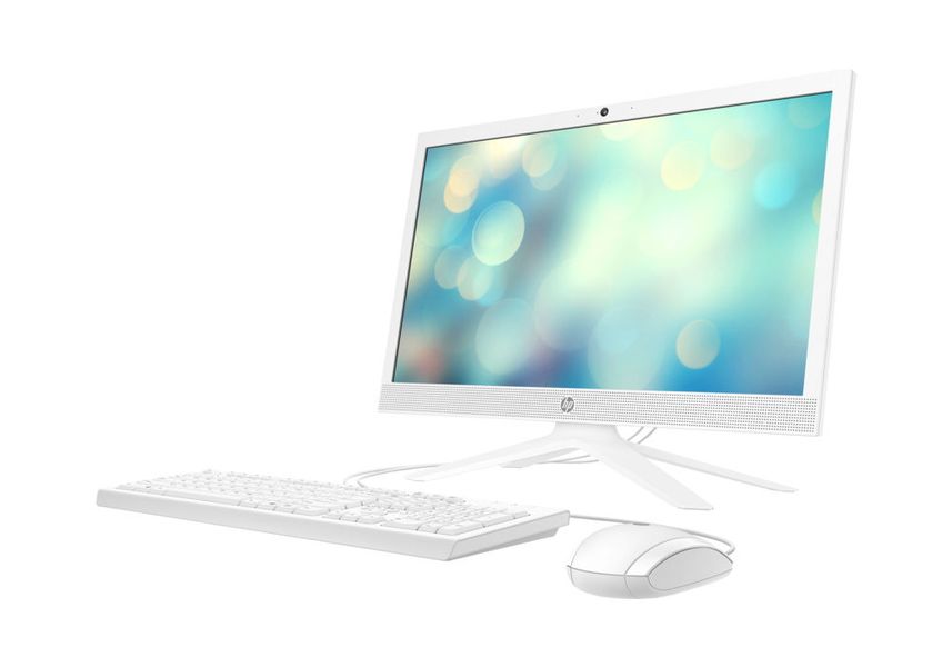 HP AIO 21 White (20.7" FHD Pentium J5040 2.0-3.2GHz, 4GB, 256GB, FreeDOS) 144771 фото