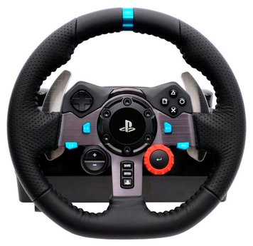 Wheel Logitech Driving Force Racing G29, 11", 900 degree, Pedals, 2-axis, 14 buttons, Dual vibration 93082 фото