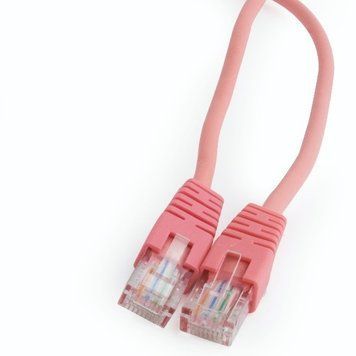 2m, Patch Cord Pink, PP12-2M/RO, Cat.5E, Cablexpert, molded strain relief 50u" plugs 67019 Imagini