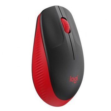 Wireless Mouse Logitech M190 Full-size, 1000 dpi, 3 buttons, Ambidextrous, 89,9g., 1xAA, 2,4Ghz, Red 117860 Imagini