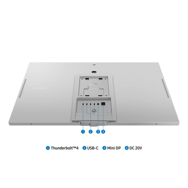 27" SAMSUNG ViewFinity S9 5K Smart Monitor,Light Grey,IPS,5120x2880,60Hz,5ms,600cd,Thunderbolt,miniD 261145 Imagini