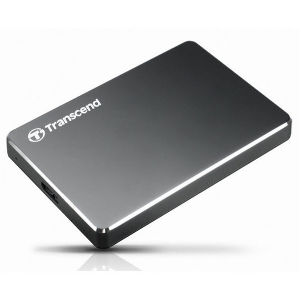 2.0TB (USB3.1) 2.5" Transcend "StoreJet 25C3", Iron Gray, Ultra-Slim, Aluminum Casing 79981 фото