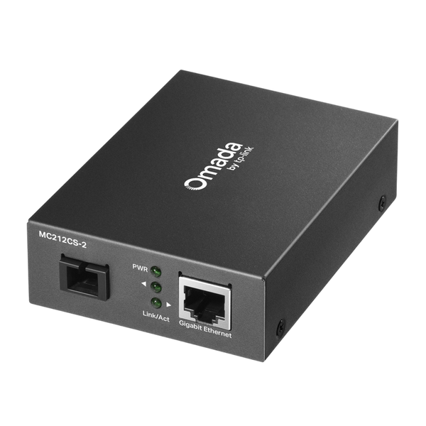 1000MB RJ45 to 1000M SC fiber Converter MC212CS-2, Send: 1310nm, Receive: 1550nm, Up to 2km 237879 Imagini