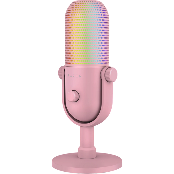 Microphones Razer Seiren V3 Chroma, 16mm Condenser Microphone, Supercardioid, 110db, -34 db, 96 kHz, 246119 фото