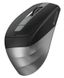 Wireless Mouse A4Tech FG35, Optical, 1000-2000 dpi, 6 buttons, Ergonomic, 1xAA, Black/Grey, USB 112669 фото 1