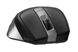 Wireless Mouse A4Tech FG35, Optical, 1000-2000 dpi, 6 buttons, Ergonomic, 1xAA, Black/Grey, USB 112669 фото 4