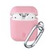Cellular Apple Airpods 1 & 2, Bounce case, Pink 147395 фото 2