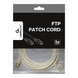5m, FTP Patch Cord Gray, PP22-5M, Cat.5E, Cablexpert, molded strain relief 50u" plugs 25388 фото 6