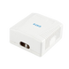 2xRJ45 Surface mount box 8P8C/FTP CAT.6e/KRONE, NCAC-2F6-01 225752 фото 4
