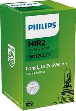 HIR 2 PHILIPS LongLife 12V 55W PX22d (2 buc) 9012LLC1 фото