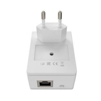 Powerline Adapter/Access Point Wi-Fi N Mikrotik PWR-Line AP, PL7411-2nD, 1x100Mbps Port 92541 фото