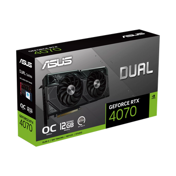 VGA ASUS RTX4070 12GB GDDR6X Dual OC (DUAL-RTX4070-O12G) 206475 фото