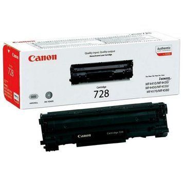 Laser Cartridge Canon 728, black 44299 фото