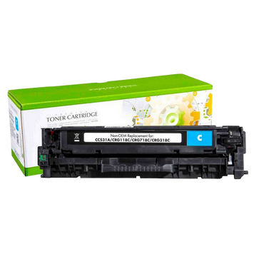 Laser Cartridge for HP CB531A cyan SCC CRT HEW SCC531A CYN (2.8k) 147702 Imagini