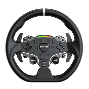 Wheel MOZA R5 Racing, DD R5, 5.5Nm, ES Steering Wheel, Limitless Rotation, 280mm, Quick Release, 22 230798 Imagini