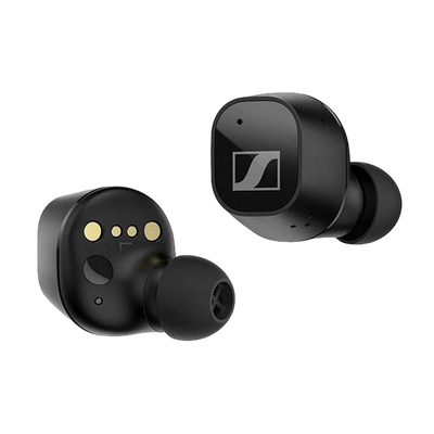 True Wireless Sennheiser CX Plus, Black, Active Noise Cancellation, IPX4, Up to 24 hours play 105109 фото