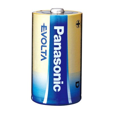 D size Panasonic "EVOLTA" 1.5V, Alkaline, Blister*2, LR20EGE/2BP 71702 фото
