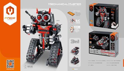 8030, iM.Master Bricks: R/C 3 in 1 Robot With Programming. Controller & APP control. 138074 фото