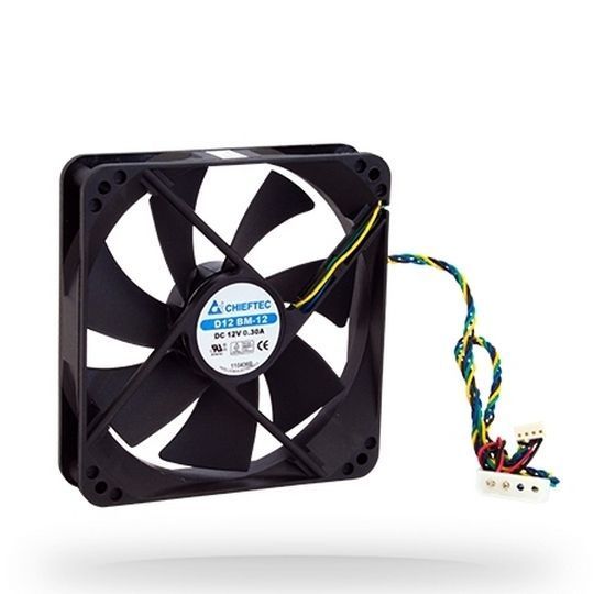 PC Case Вентилятор Chieftec AF-1225PWM, 120x120x25 mm, Ball Bearing, 1650rpm, 