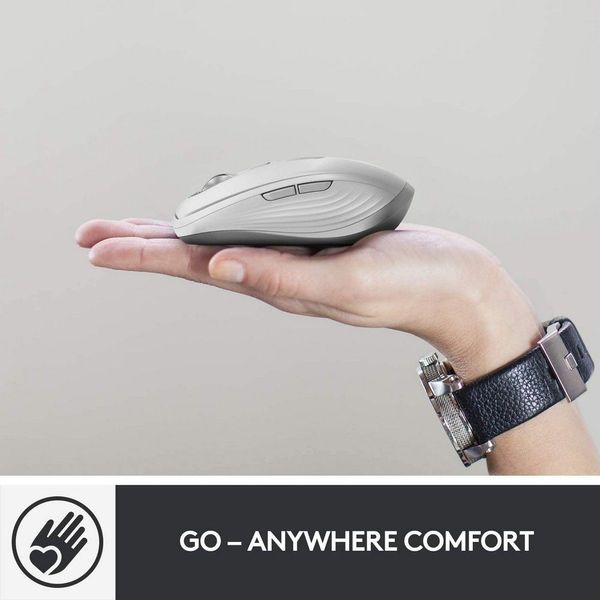 Wireless Mouse Logitech MX Anywhere 3 for Mac, Optical, 200-4000 dpi, 6 buttons, Bluetooth+2.4GHz 125101 фото