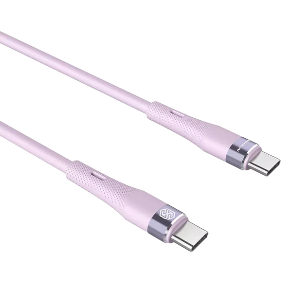 Type-C to Type-C Cable Nilkin, Flowspeed, 1.2M, Purple 208244 фото
