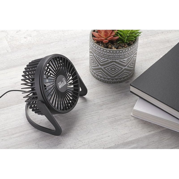 Ventilator Cellularline Desk Breeze, Black 267634 Imagini