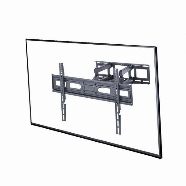 Wall Mount Gembird "WM-80ST-03" Black 37"-80", 40kg, VESA:up 600x400, Wall dist:67~355mm, &plusmn;60&deg; 250453 фото
