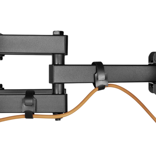 Wall Mount Gembird "WM-80ST-03" Black 37"-80", 40kg, VESA:up 600x400, Wall dist:67~355mm, &plusmn;60&deg; 250453 фото