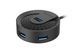 USB 3.0 Hub 4-port A4tech "HUB-30C", Cable 100cm, Micro USB Power Input Port, USB Type-C 203863 фото 3
