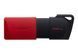 128GB USB3.2 Flash Drive Kingston DataTraveler Exodia M (DTXM/128GB), Black-Red, Plastic, Slider Cap 142587 фото 2