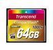 .64GB CompactFlash Card, Hi-Speed 1000X, Transcend "TS64GCF1000" (R/W: 160/120MB/s) 59761 Imagini 1