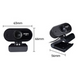 PC Camera A4Tech PK-825P, 720P HD Sensor, Built-in Microphone, Fixed Focus, HD Glass Lens, Black 267024 Imagini 3