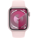 Apple Watch Series 9 GPS, 41mm Pink Aluminium Case with Light Pink Sport Band - S/M, MR933 209171 фото 2