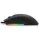 Gaming Mouse NZXT Lift, up to16k dpi, PixArt 3389, 6 buttons, Omron SW, RGB, 67g, 2m, USB, Black 146918 фото 1