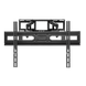 Wall Mount Gembird "WM-80ST-03" Black 37"-80", 40kg, VESA:up 600x400, Wall dist:67~355mm, &plusmn;60&deg; 250453 фото 3