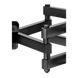 Wall Mount Gembird "WM-80ST-03" Black 37"-80", 40kg, VESA:up 600x400, Wall dist:67~355mm, &plusmn;60&deg; 250453 фото 7