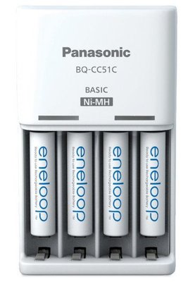 Panasonic "Basic" Charger 4-pos AA/AAA + 4AAA 800mAh 202436 фото