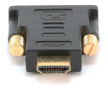Adapter HDMI M to DVI M, Cablexpert "A-HDMI-DVI-1" 44357 Imagini